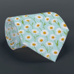 Spring Daisy Meadow Floral Pattern Stropdas<br><div class="desc">A bright daisy meadow pattern featuring cheerful white blooms and sunny yellow centers. This fresh spring-inspired design is perfect for seasonal celebrations,  garden events,  modern styling,  and thoughtful gift giving.</div>