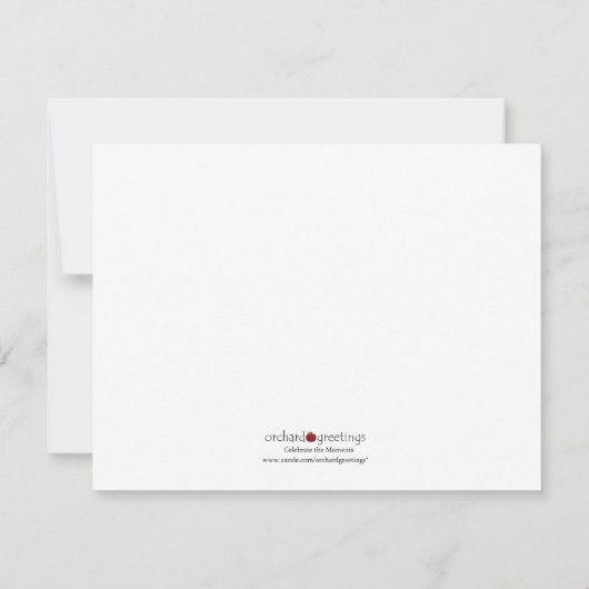 Spring Daisy Note Card Notitiekaartje (Achterkant)