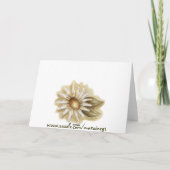 Spring Daisy - Wenskaart Kaart (Achterkant)