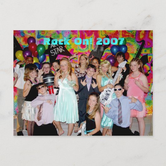Spring Dance 060, Rock on! 2007 Briefkaart (Voorkant)