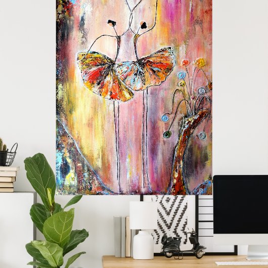 Spring Dance Poster (Thuiskantoor)