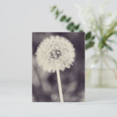 Spring Dandelion Briefkaart (Staand voorkant)