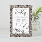 Spring de bezem kaart (Staand voorkant)