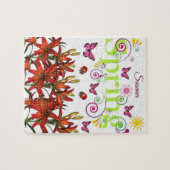 Spring Decorative Jigzaag Puzzle Legpuzzel (Horizontaal)
