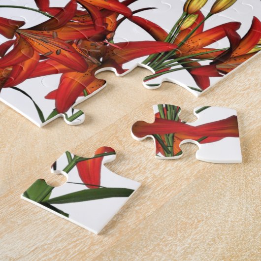 Spring Decorative Jigzaag Puzzle Legpuzzel (Zijkant)