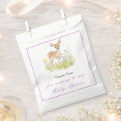 Spring Deer Baby shower Bedankzakje (Geknipt)