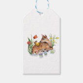Spring Deer Cadeaulabel (Voorkant)