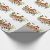 Spring Deer Cadeaupapier (Hoek)