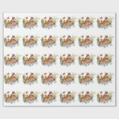 Spring Deer Cadeaupapier (Vlak)