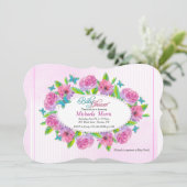 Spring Delight Invitation Kaart (Staand voorkant)