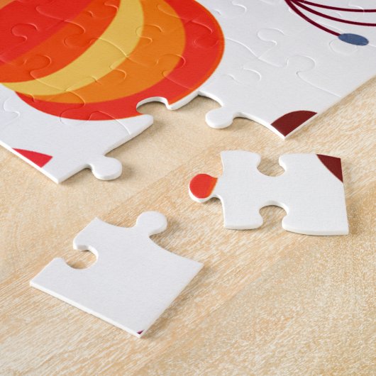 Spring Design Jigzaag Puzzle, 676 pcs Legpuzzel (Zijkant)