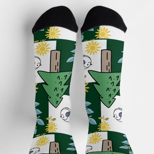 Spring design women's socks  sokken (Top)