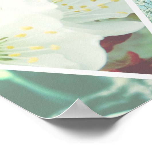 Spring Diamond Pattern Poster (Hoek)