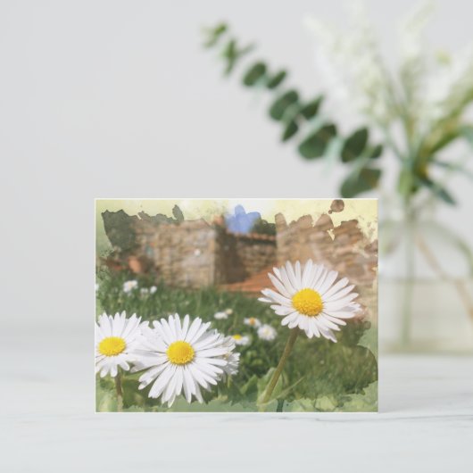 Spring.digitalArt. Briefkaart (Staand voorkant)