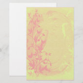 Spring-dingen Briefpapier (Voorkant / Achterkant)