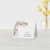 Spring Dogwood Sympathy Thank You Card Kaart (Gele Bloem)