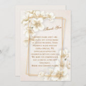 Spring Dogwood Weddenschap Hartelijk dank Save The Date (Voorkant / Achterkant)