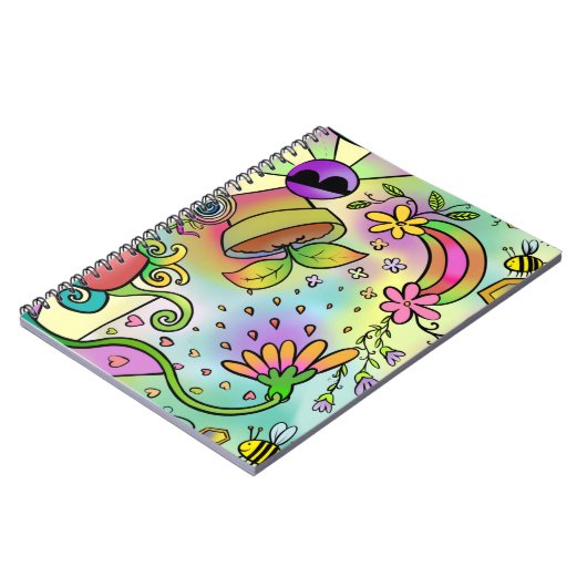 Spring Doodles Notitieboek (Linkerzijde)