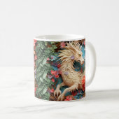 Spring Dragon 11oz koffie mok (Voorkant rechts)