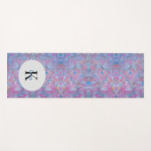 Spring Dream Floral Monogram Yoga Mat (Voorkant (horizontaal))