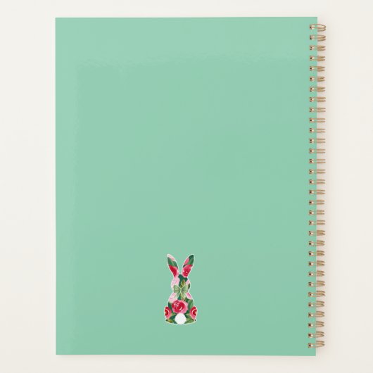 Spring Dreamer Gepersonaliseerde Paasplanner Planner (Achterkant)