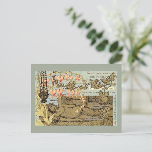 Spring Dreams Briefkaart (Staand voorkant)