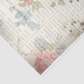 Spring Duckling Floral Art Shabby Chic Decoupage Tissuepapier (Detail)