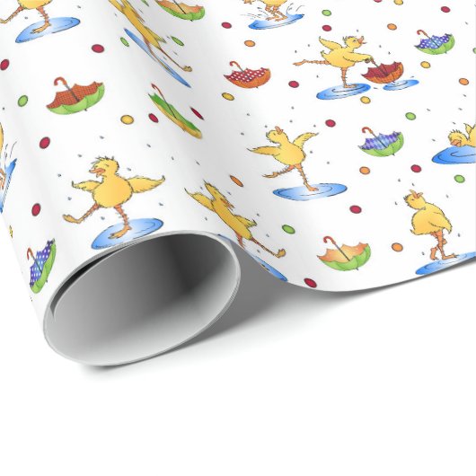 Spring Ducks Cadeaupapier (Rol Hoek)