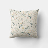 Spring Easter Botanical Throw Pillow Kussen (Achterkant)