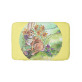 Spring Easter Bunny Badmat (Voorkant)
