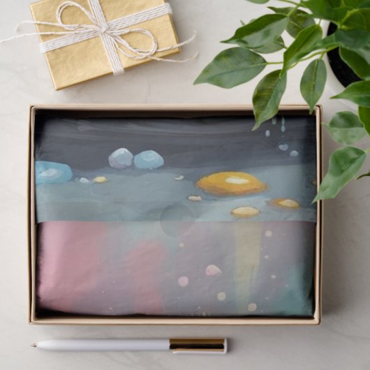 Spring Easter Chick in een theekopje Tissuepapier (Geschenk)