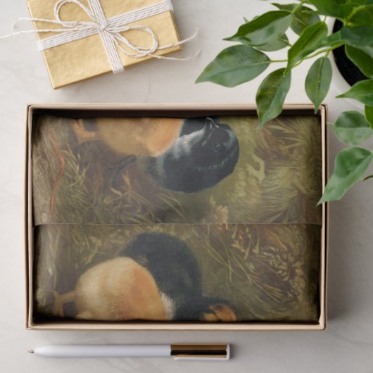 Spring Easter Chicks Decoupage Decoupaging Rustic Tissuepapier (Geschenk)