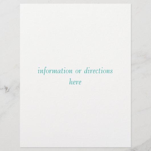 Spring Easter Egg Hunt Flyer (Achterkant)