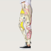 Spring Easter  konijn Leggings (Links)