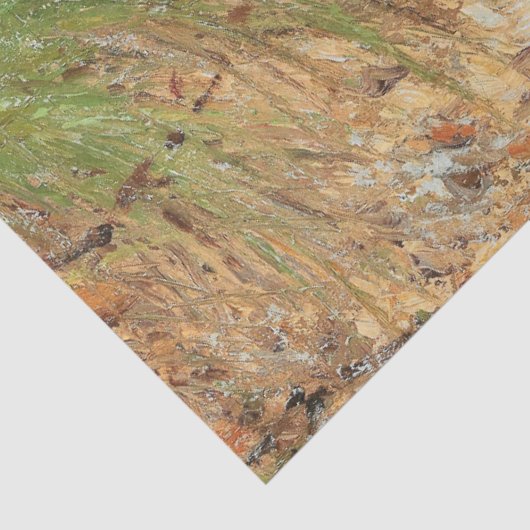 Spring Easter Rabbits ontkoppeling Rustic Tissuepapier (Detail)