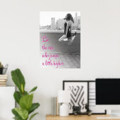 Spring een kleine hogere eili Moore Irish Dance Poster (Thuiskantoor)