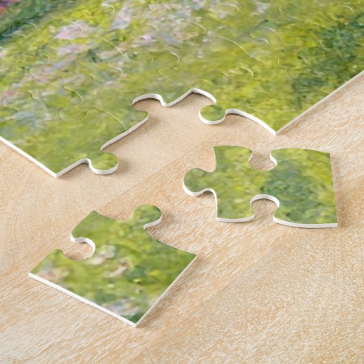 Spring Effect Giverny Monet Fine Art Legpuzzel (Zijkant)