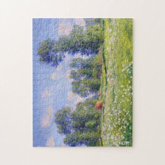 Spring Effect Giverny Monet Fine Art Legpuzzel (Verticaal)