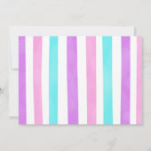 Spring en Stuit Foto Uitnodiging (Achterkant)