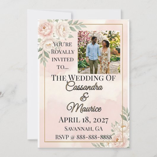 🌸 SPRING — “Ethereal Garden” Kaart (Voorkant)