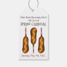 Spring Fair Carnival Festival Corn Dog Corndog Cadeaulabel