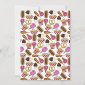 Spring Fair Carnival Festival Corn Dog Corndog Kaart (Achterkant)