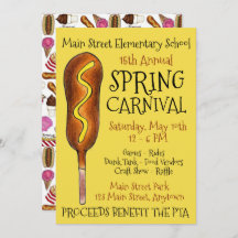 Spring Fair Carnival Festival Corn Dog Corndog