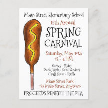 Spring Fair Carnival Festival Corn Dog Corndog