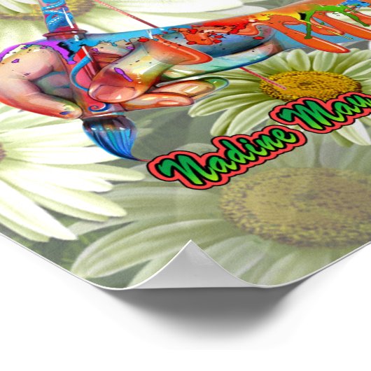 Spring Fairies Baby girl Décor Poster (Hoek)