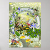 Spring Fairies Baby girl Décor Poster (Voorkant)