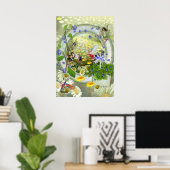 Spring Fairies Baby girl Décor Poster (Thuiskantoor)
