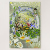 Spring Fairies en Daisies Legpuzzel (Verticaal)
