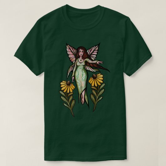 Spring Fairy Art Springtime DaisyT-Shirt T-shirt (Design voorkant)