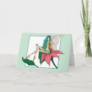 Spring Fairy Blank Wenskaart Kaart